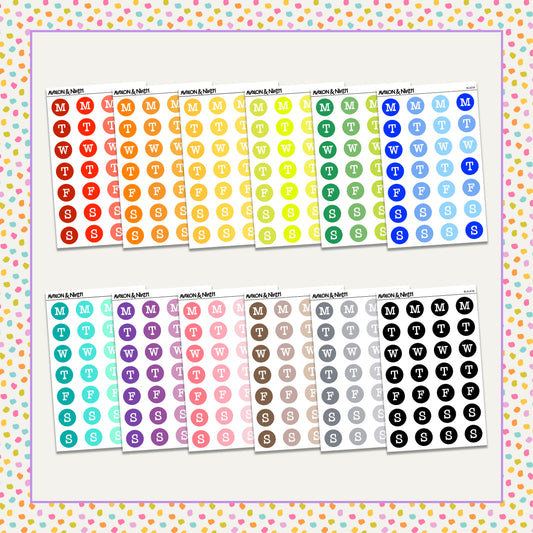 Round Date Covers Functionals // Choose your color