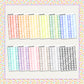 Film Strip Functionals // Choose your color