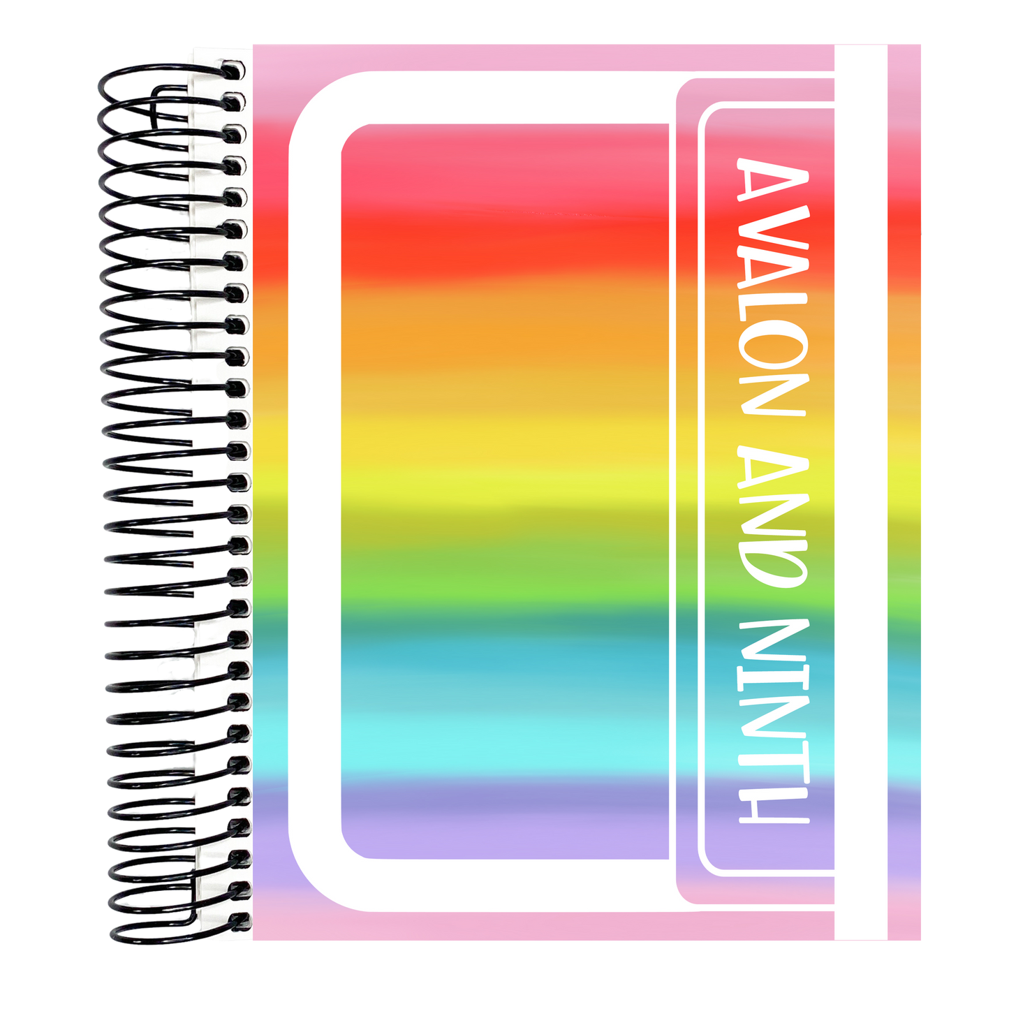 Rainbow Personalized - B6 Planner