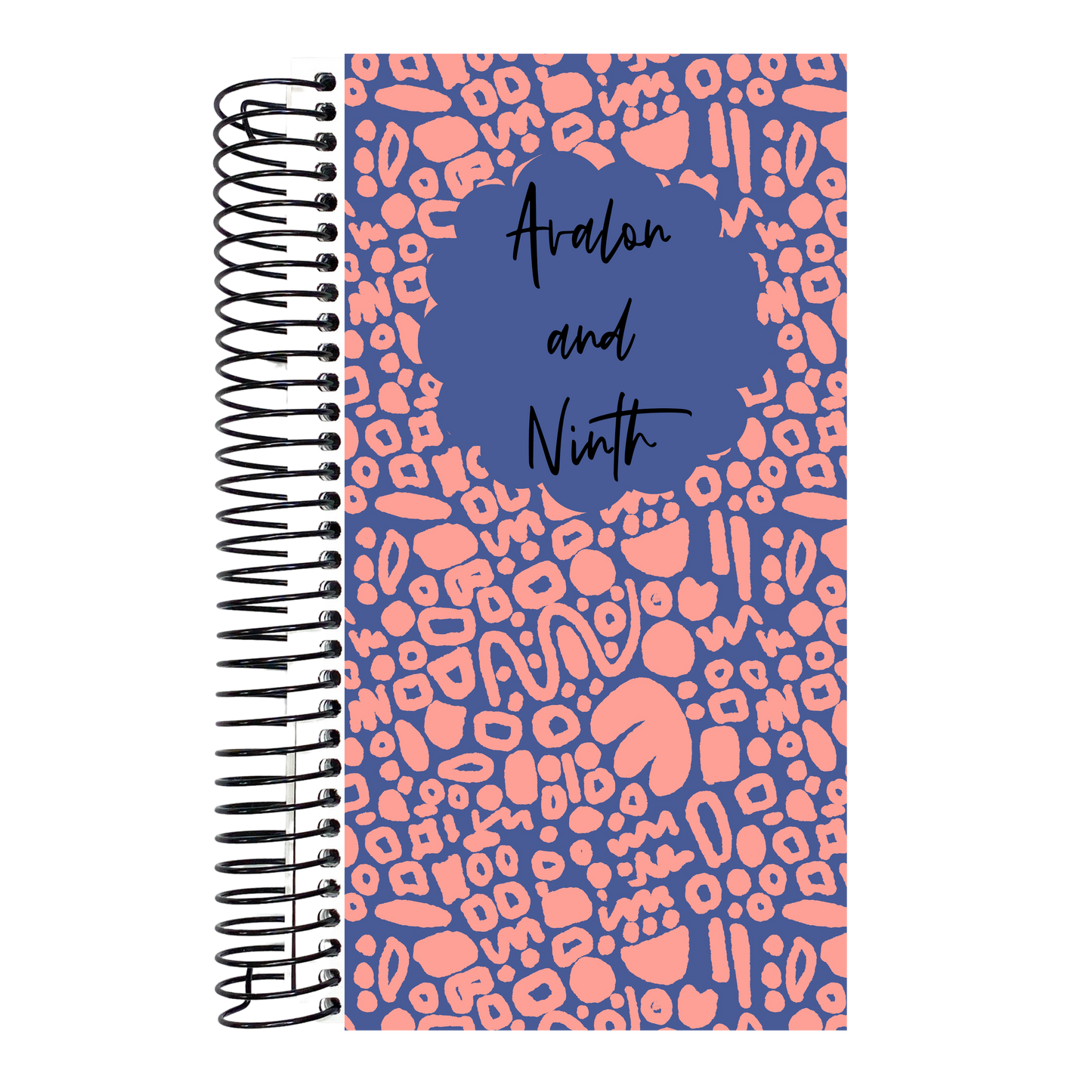 Coral Abstract - Weeks Planner