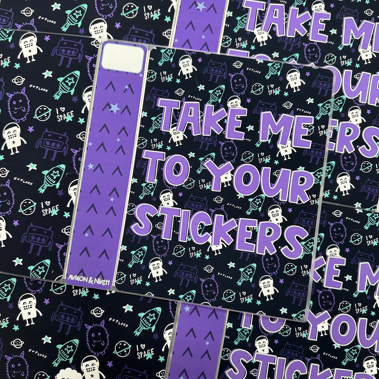 Limited Edition - TAKE ME TO YOUR STICKERS - 6x8 Sticker Album