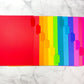 Horizontal Rainbow Stripes - B6 Planner
