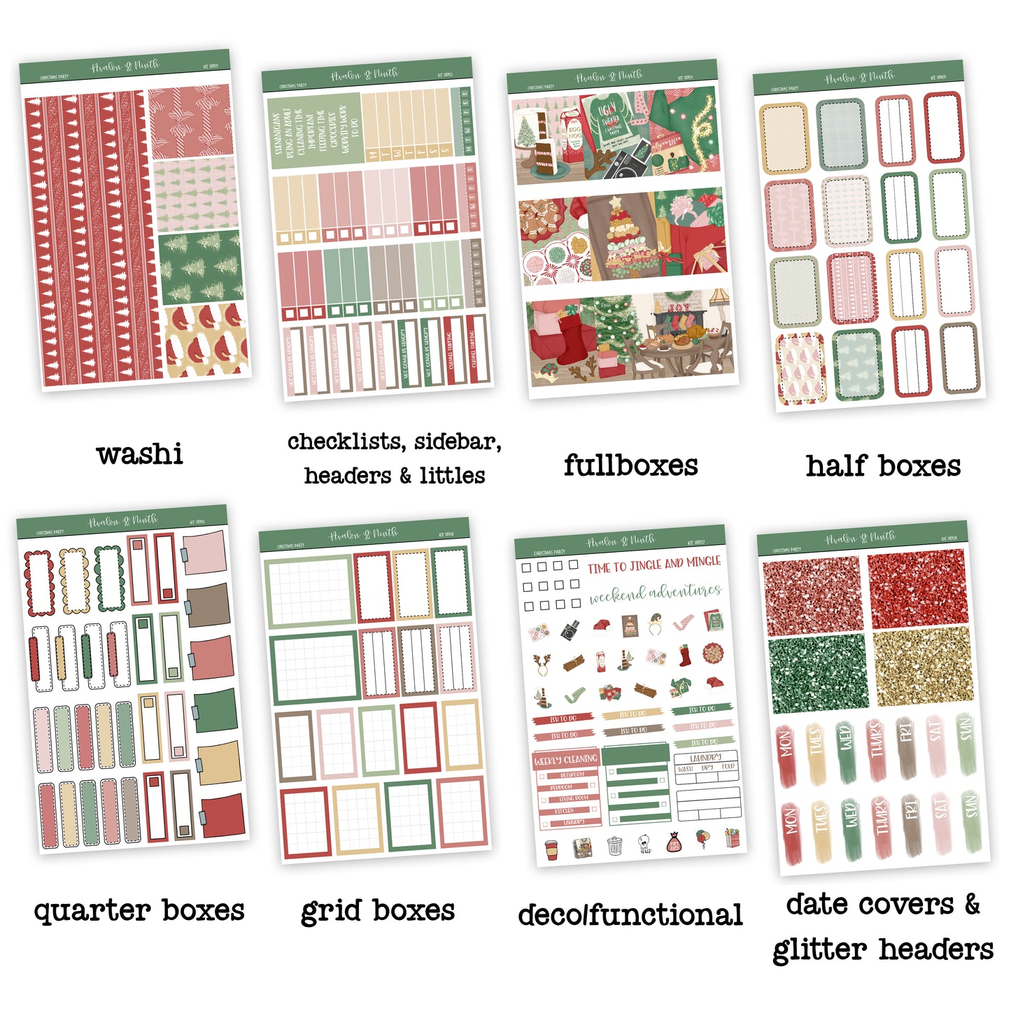 Christmas Party Weekly Kit // KIT38901