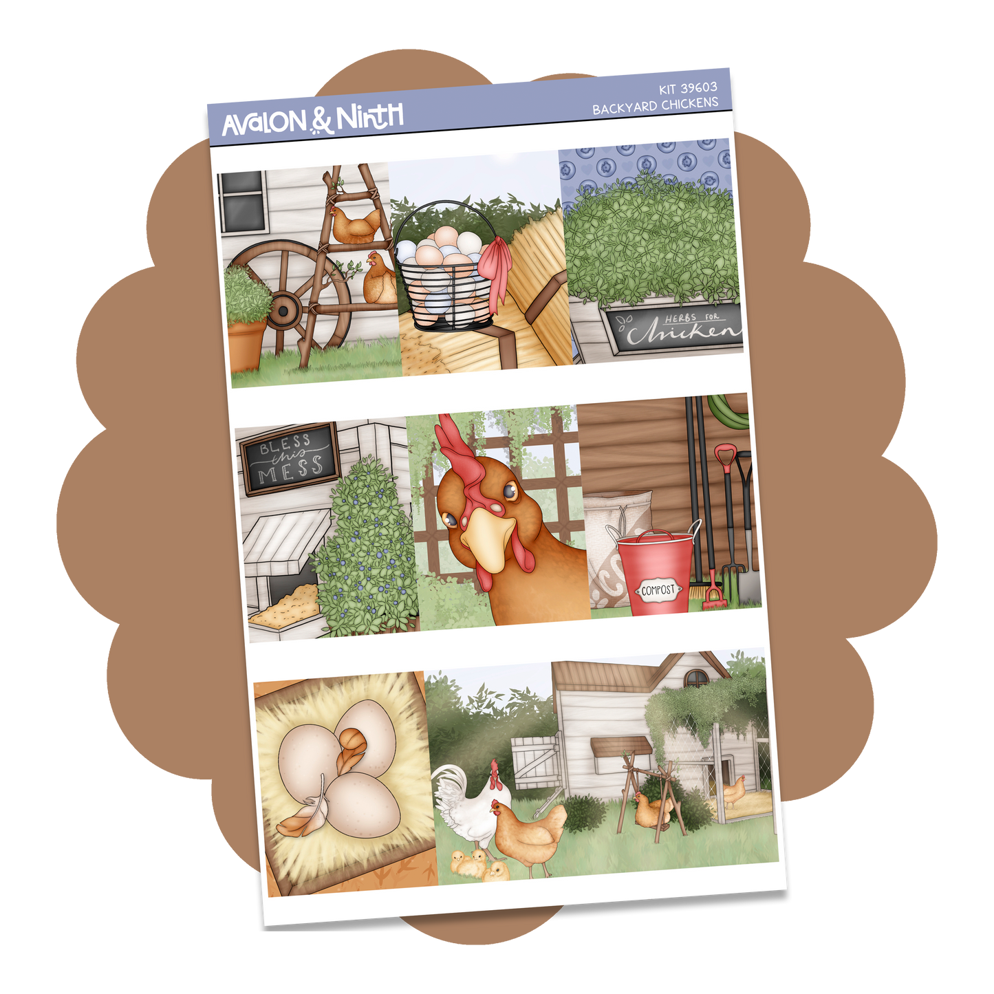 Backyard Chickens Weekly Kit // KIT39601