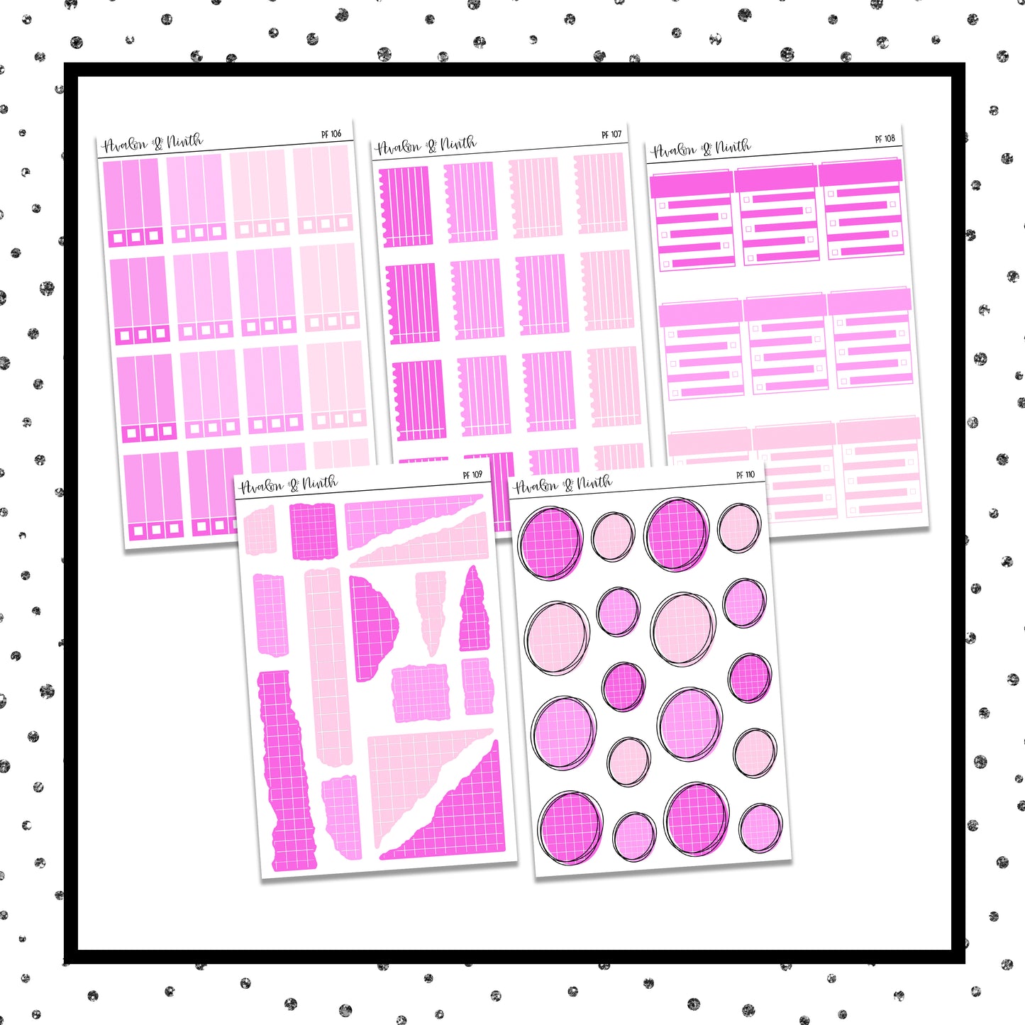 Pink Functionals // Set2 // PF106-110